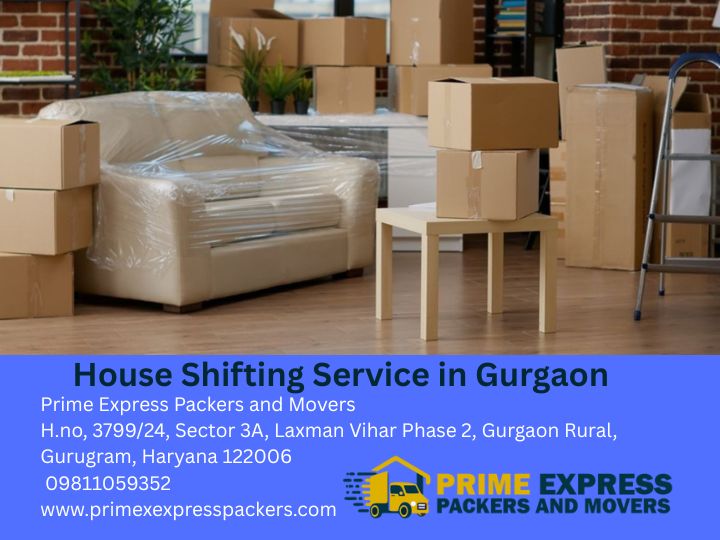 house shifting services in Gurugram