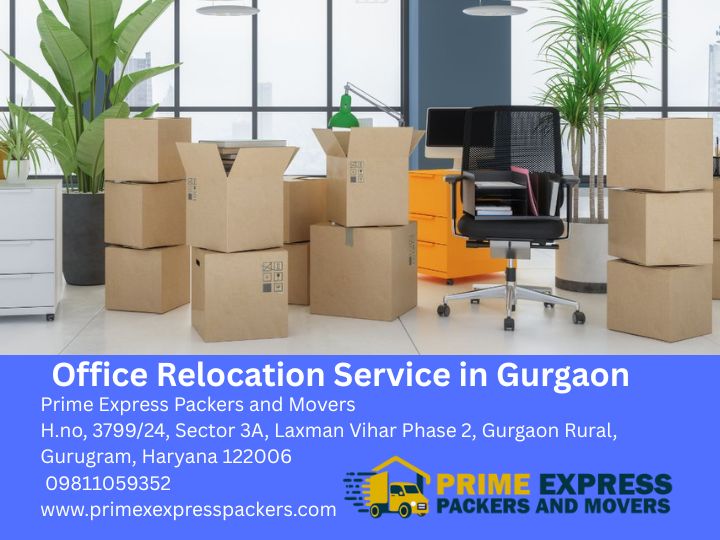 office shifting services in Gurugram